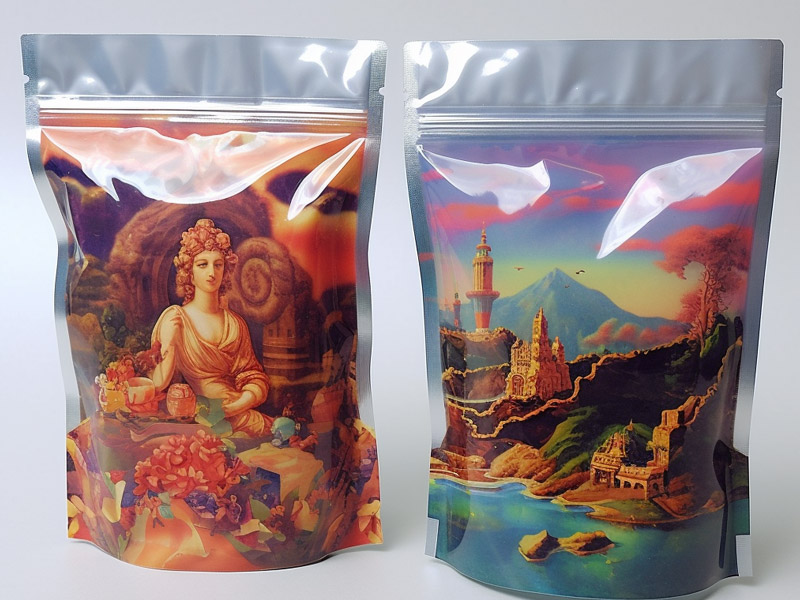 护肤品后的包装袋多大？